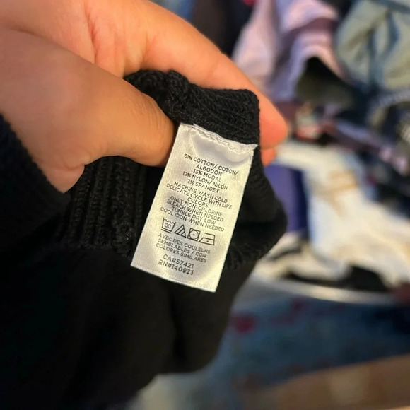 Nwt Lou & Grey Black Knit Sweater Tank - Picture 4 of 6